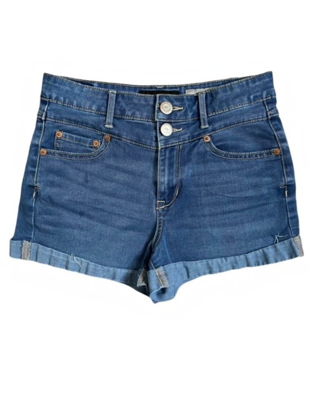AEROPOSTALE High Waisted Shorty Stretch Jean Shorts - Size 2